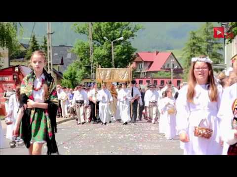 Mszana Dolna. Tłumy wiernych na procesji Bożego Ciała