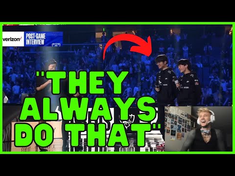 REKKLES REACTS TO FAKER AND KERIA POST-GAME INTERVIEW T1 vs. JDG | WORLDS 22 | SEMIFINALS