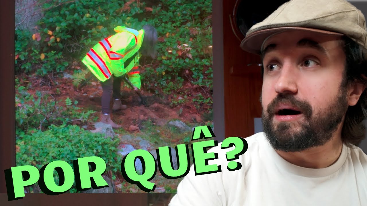 LEON FLAGRA NILCE CAVANDO UMA COVA NO QUINTAL- Ep.1760