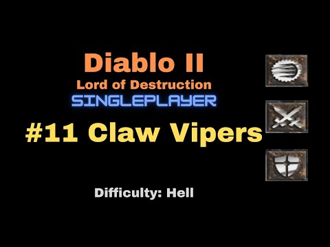 Diablo 2 LoD #11 Claw Viper Temple (Hell)