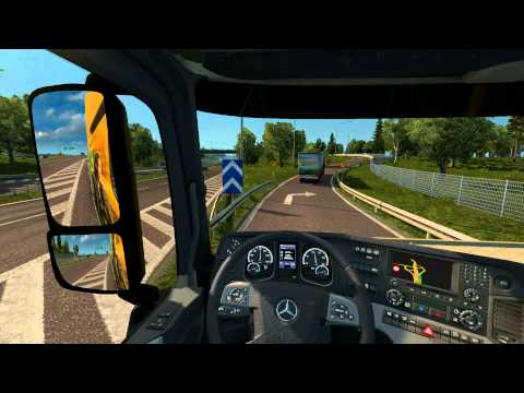 ETS2 Mercedes Actros Mp4 Jönköping - Växjö