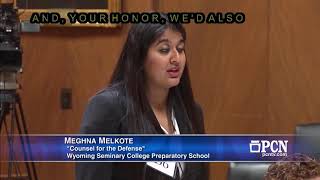 2018 Pennsylvania Bar Association Statewide H.S. Mock Trial Video