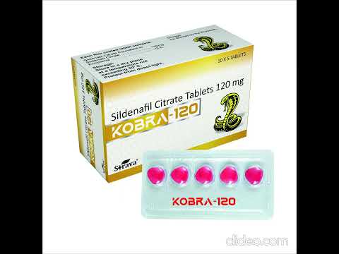 Sildenafil Citrate Cobra 120mg Tablet