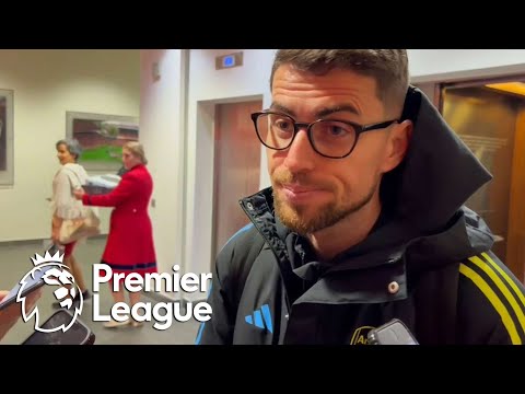 Jorginho praises Gabriel Martinelli's 'unbelievable' defensive effort | Premier League | NBC Sports