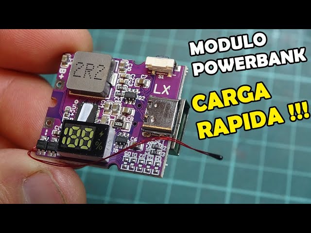 Vídeo relacionado con Remingtape USB A Power Bank Carga Virtual Anti-Apagado Módulo de Protección de Batería Corriente de Salida Conmutable