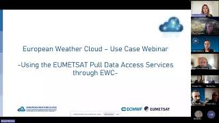 Using the European Weather Cloud to download data from the EUMETSAT Data Access 