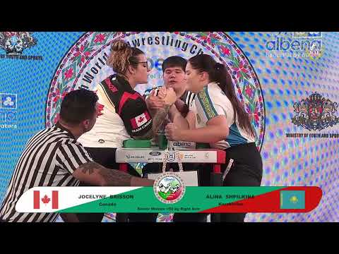 Brisson Jocelyne vs Shpilkina Alina | Over 90 kg | XLVI WORLD ARMWRESTLING CHAMPIONSHIP | 2025
