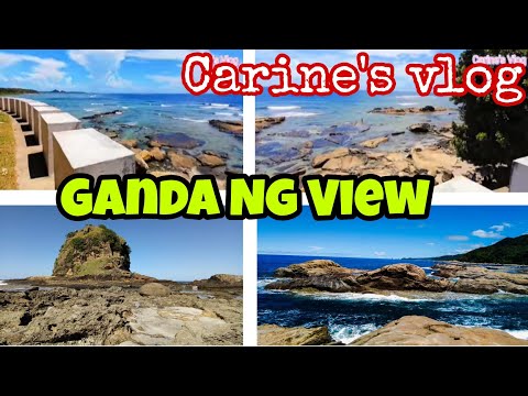 RAKITDAKIT BEACH ROCK FORMATION🌊🌊|Carine's vlog ❤️💕