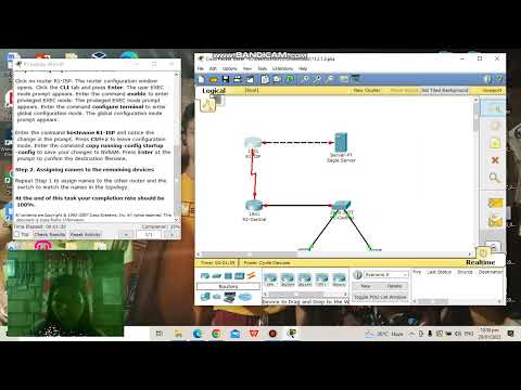 Activity 11.2.1 Configuring Hostname on Router and Switches