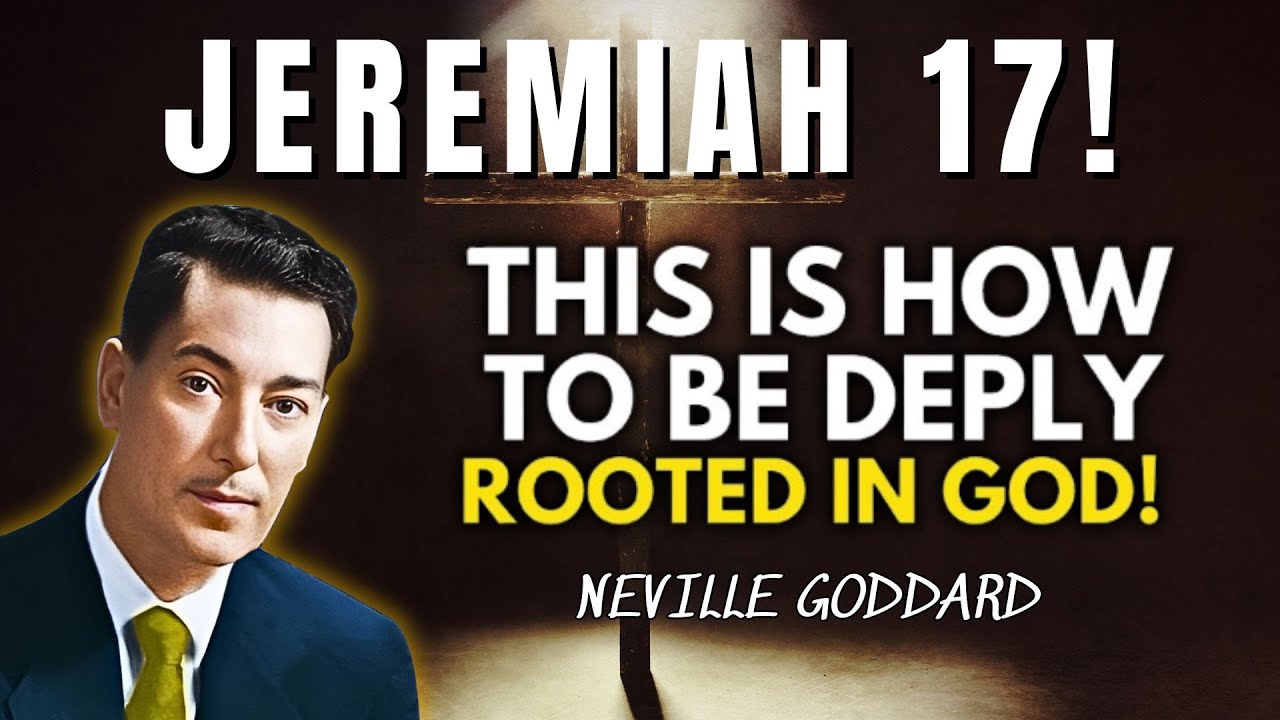 This Is How To Be Deeply Rooted In God: Jeremiah 17! - Neville Goddard Motivation