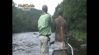 preview picture of video 'Fly Fishing Deerfield River: Summer Float Trip (part 1 of 2)'