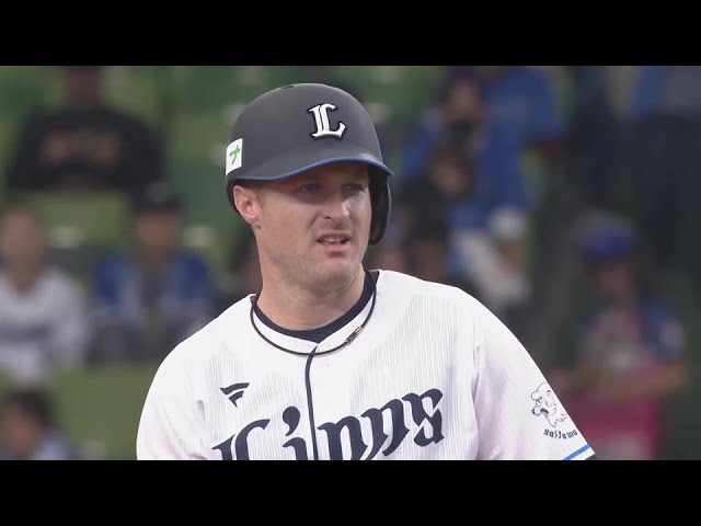 【3回裏】絶好調の新・3番!! ライオンズ・ネビン 追加点となるタイムリー2ベースヒット‼ 2025年3月23日 埼玉西武ライオンズ 対 横浜DeNAベイスターズ