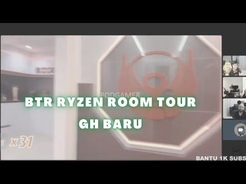 BTR RYZEN ROOM TOUR GH BARU BTR RA DI LIVE