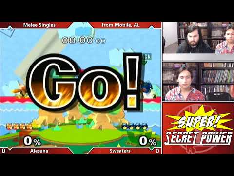 Super Secret Power: Melee Singles - Sweaters (Fox) vs. Alesana (C. Falcon)
