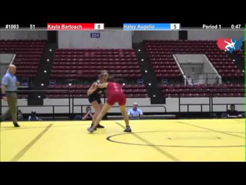 WM 51 KG - WTT Final Match #1 - Kayla Bartosch (King) vs. Haley Augello (NYAC)
