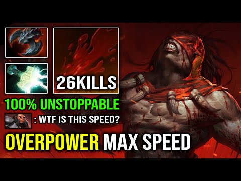 BLOODSEEKER IS OVERPOWER?? Brutal Max Speed 100% Unstoppable Carry EZ Counter ALL Dota 2