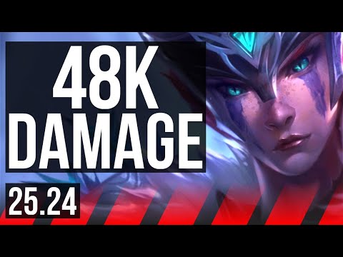 QUINN vs YASUO (TOP) | Good KDA: 15/1/11, 48K damage | NA Master | 25.24