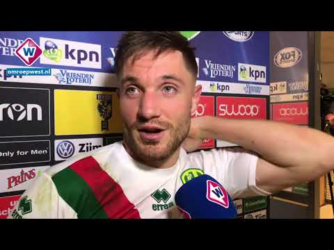 Reactie Aaron Meijers na Vitesse - ADO Den Haag