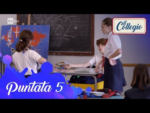 Martina strappa il quaderno di Mario - Quinta puntata - Il Collegio 4