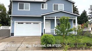 For Rent: 3796 NE 110th Way, Portland, OR 97220