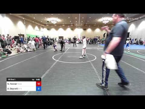 84 Lbs Rr Rnd 1 - Nathan Fenner, Pennsylvania Vs Alexander Depratti, KT Kidz Wrestling Club 94b2