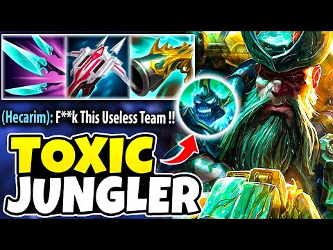 *JUNGLE SYNDROME* Hecarim Lost His Mind For 30 Mins! (Insane Triple)