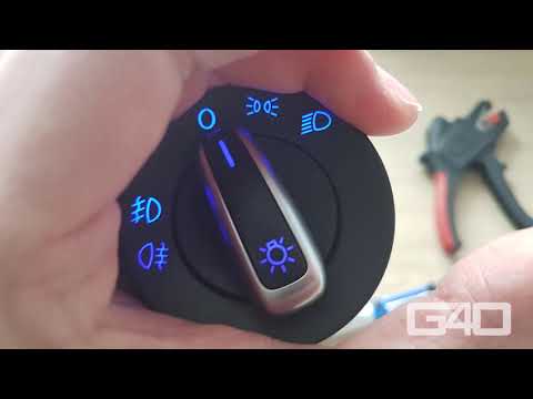 🇩🇪 VW Golf IV und V LEDs von vielen Schaltern umlöten