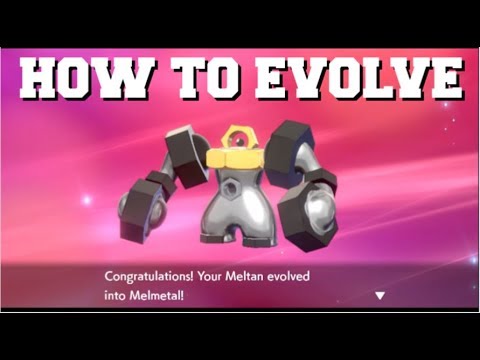 HOW TO EVOLVE MELTAN INTO MELMETAL WITHOUT POKEMON GO POKEMON SWORD AND SHIELD GUIDE!