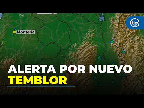Nuevo temblor en Colombia: magnitud 3,9 con epicentro en Bolívar