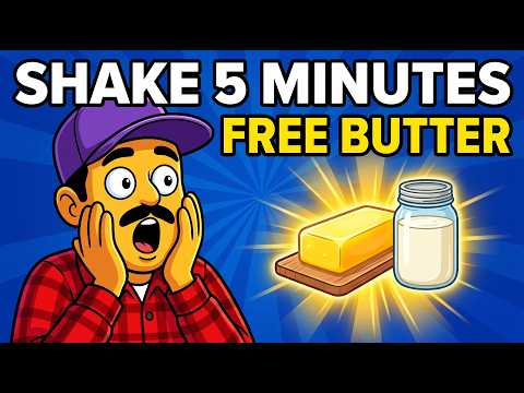 Shake This One Ingredient for 5 Minutes and You'll Never Buy Butter Again
