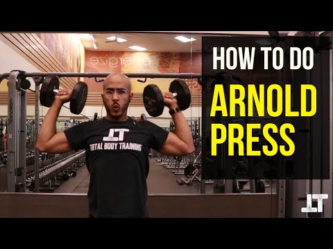 How To Arnold Press |  Exercise Tutorials for Beginners