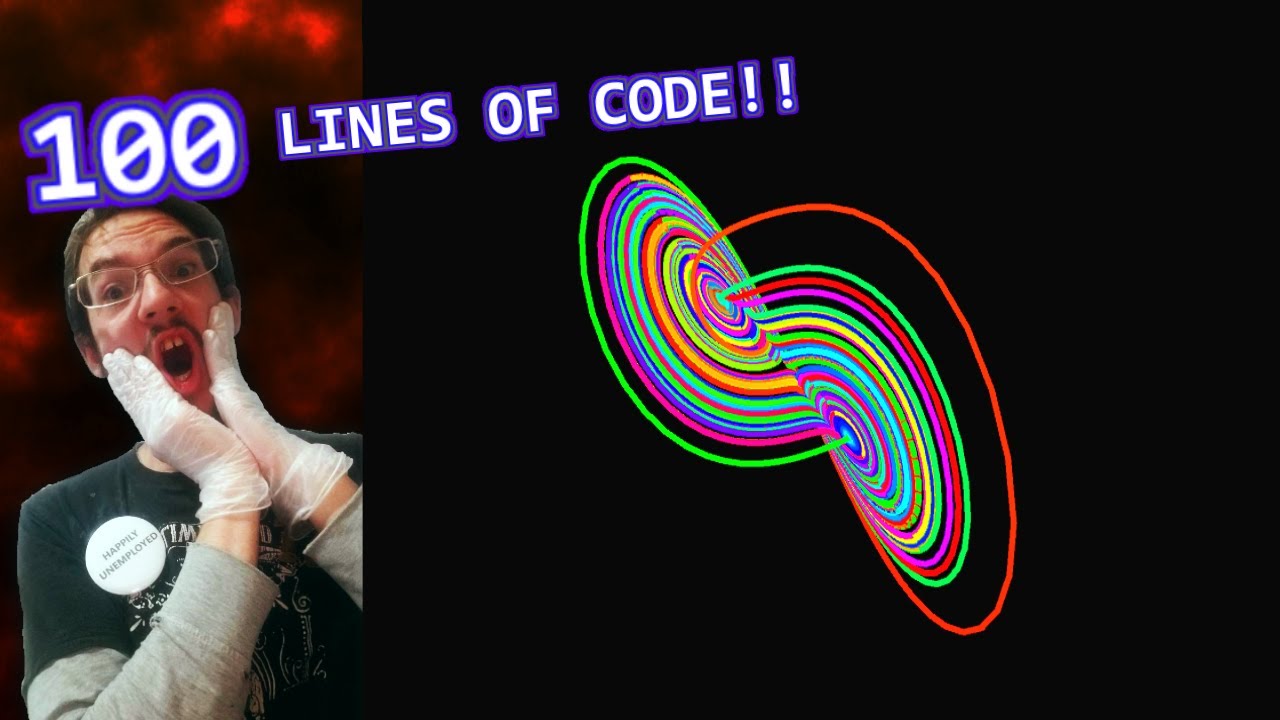 Lorenz Attractor in 100 Lines of Code (or less)