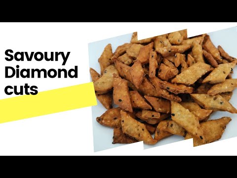 Savory Diamond Cuts/ Crunchy Namakpara