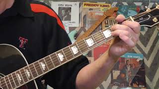 Lightning Hopkins Guitar Lesson   Black Cadillac Solo1