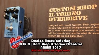 Video thumbnail for NAMM 2015: MXR Custom Shop Il Torino Overdrive demo with Bob Cedro and Bryan Kehoe by sillennium