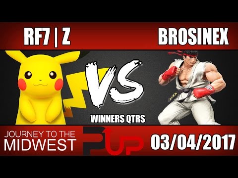 RF7 | Z (Pikachu) vs Brosinex (Ryu) Winners Quarters - Journey To the Midwest