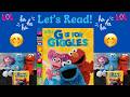 Sesame Street G IS FOR GIGGLES Read Along With KD Productions