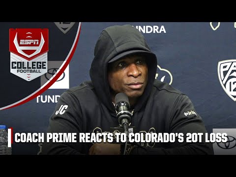 Deion Sanders FULL press conference after Colorado’s loss vs. Stanford | ESPN College Football