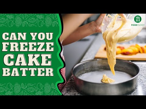 Can You Freeze Cake Batter To Use Later