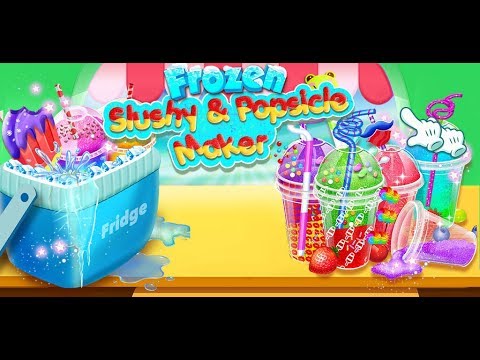 Frozen Ice Slushy & Popsicles Maker free Video