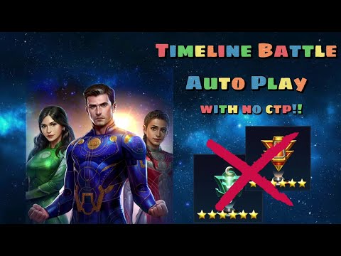 ETERNALS Team (IKARIS, SERSI & MAKKARI) with NO CTP in Timeline Battle - Marvel Future Fight