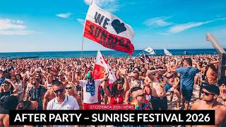 Sunrise Festival 2026 After Party Niedziela Kołobrzeg Plaża Centralna