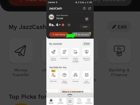 How to check jazz Cash history transection @hmjgo