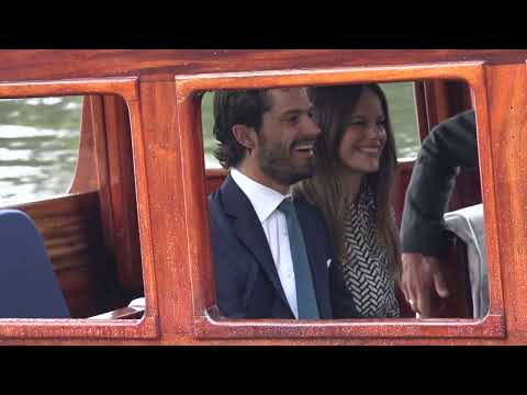 Prince Carl Philip and Princess Sofia visit Värmland