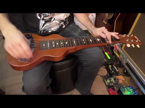 Gibson EH-100 40's - Mahogany Lap steel W/Case & Shubb Tone Bar / SEE VIDEO! image 7