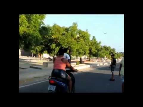 Perigo que os jovens Skatistas correm nas ruas de Grossos.