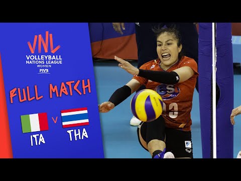 Italy 🆚 Thailand - Full Match | Women’s Volleyball Nations League 2019
