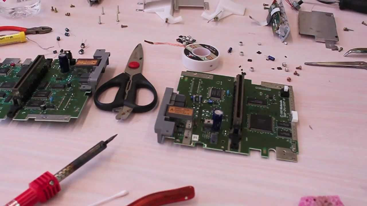 Super Nintendo Dual Capacitor Replacment High-Speed