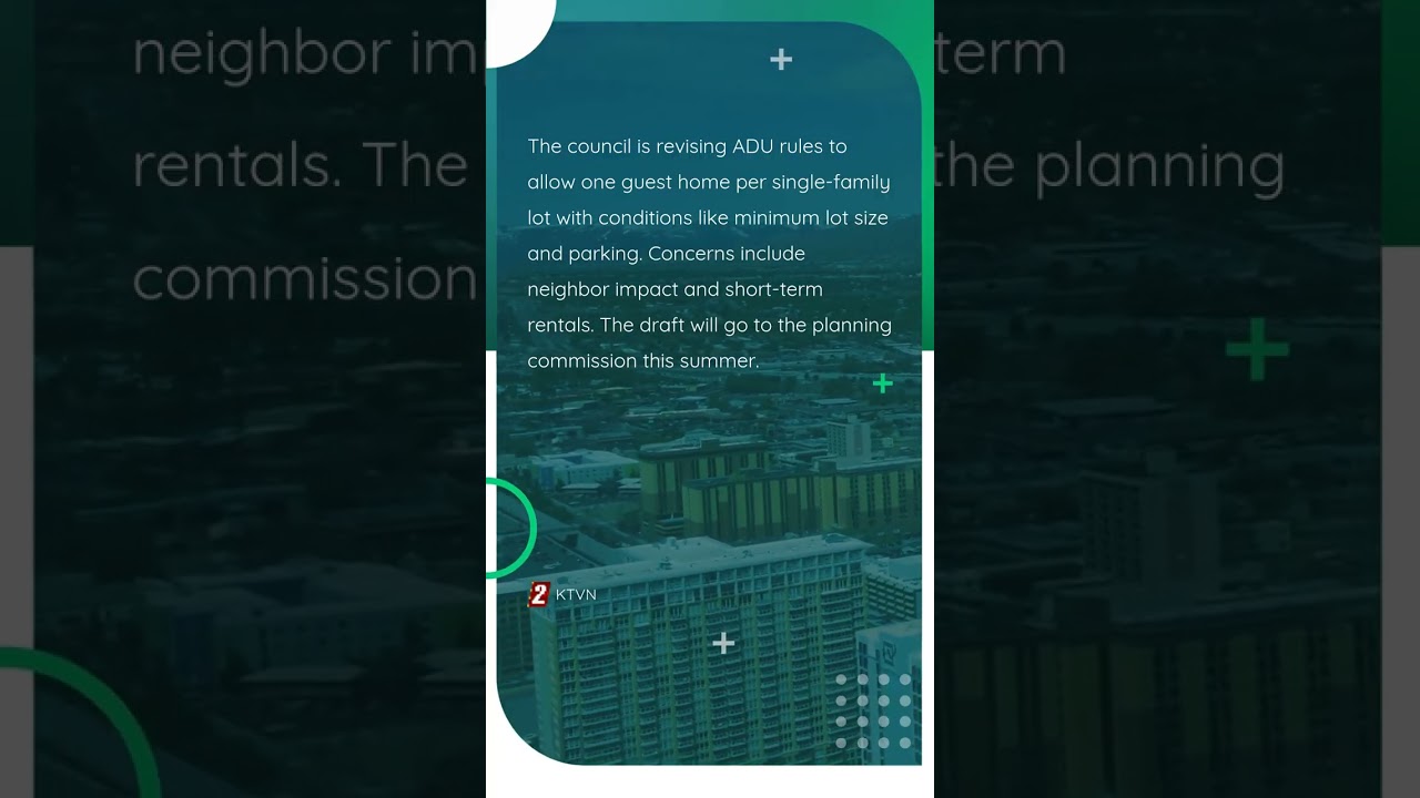 Reno City Council Requests New Draft of Rules and Regulations for Accessory Dwelling Units
