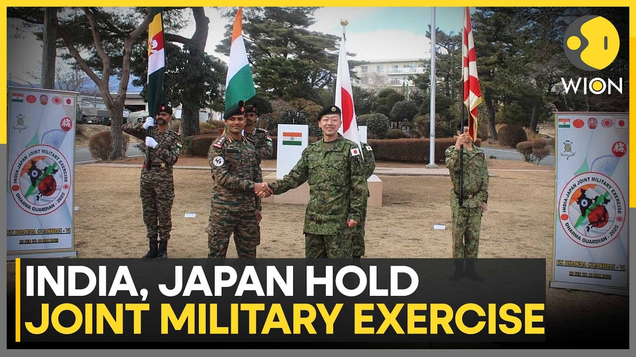 India, Japan Hold ‘Dharma Guardian 2026’ Joint Military Exercise in Uttarakhand | WION